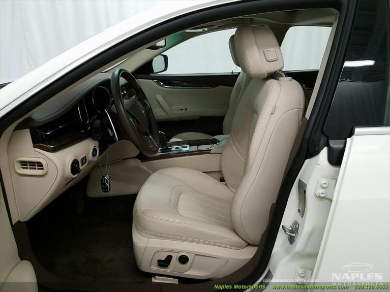 Used 2014 Maserati Quattroporte Sport GT S for sale Sold at Naples Motorsports Inc - Morgan of Naples in Naples FL 34104 2