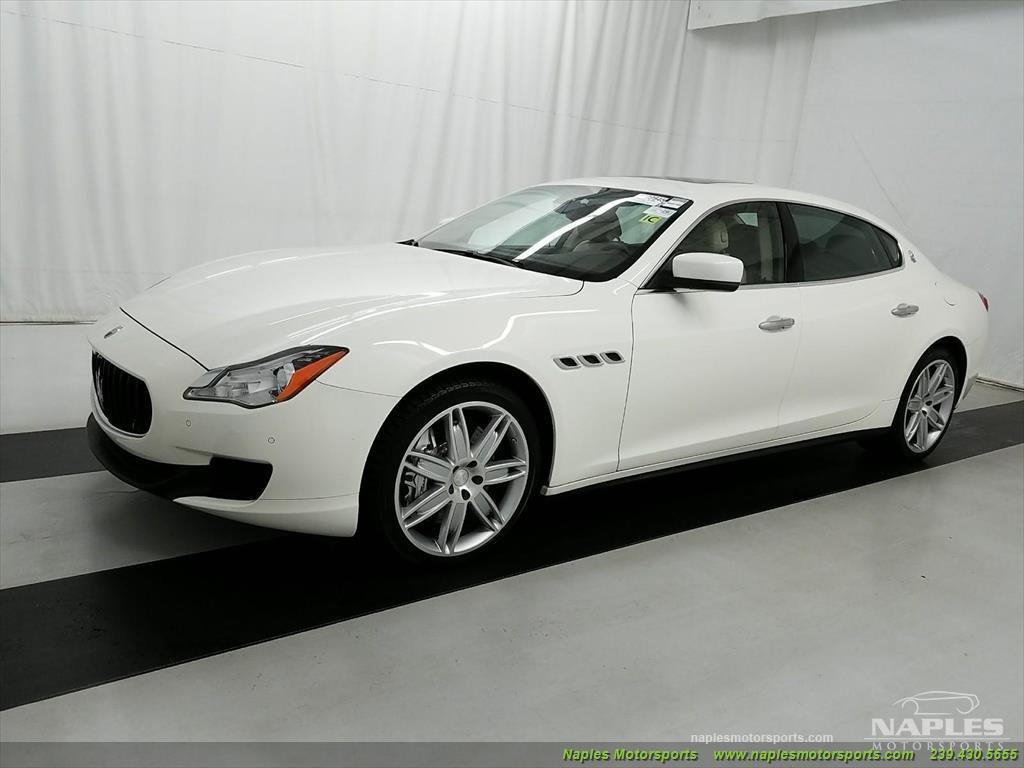 Used 2014 Maserati Quattroporte Sport GT S for sale Sold at Naples Motorsports Inc - Morgan of Naples in Naples FL 34104 1