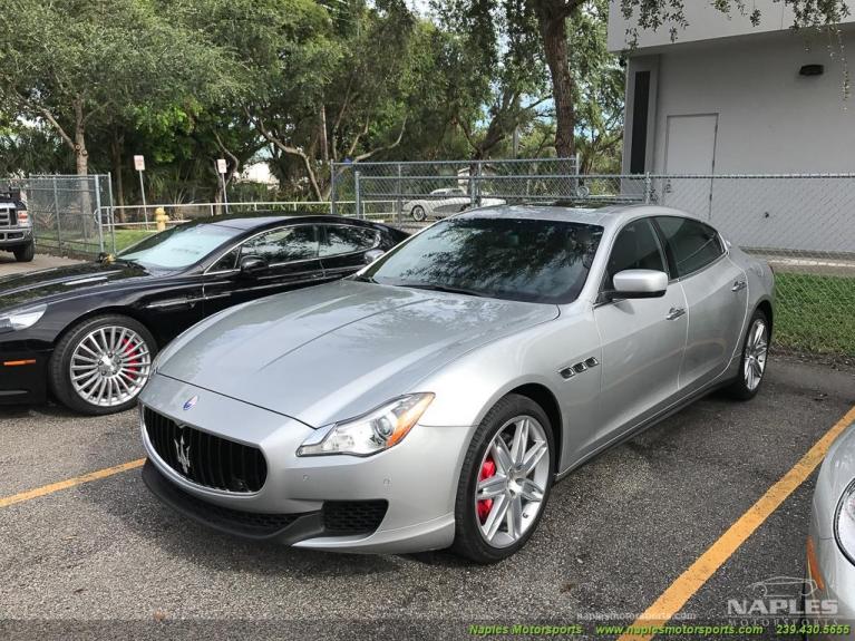 Used 2014 Maserati Quattroporte for sale Sold at Naples Motorsports Inc - Morgan of Naples in Naples FL 34104 1