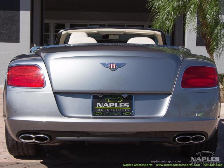 Used 2014 Bentley Continental GT GT V8 for sale Sold at Naples Motorsports Inc - Morgan of Naples in Naples FL 34104 4