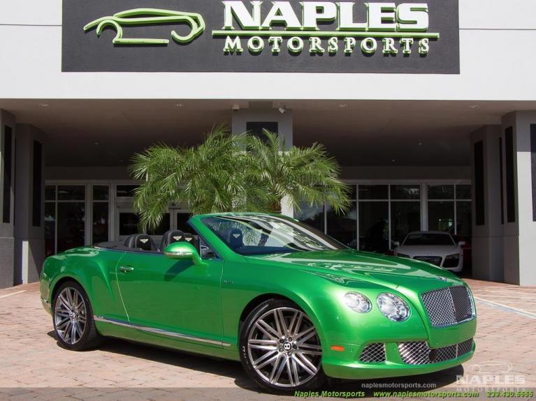 Used 2014 Bentley Continental GT GT Speed for sale Sold at Naples Motorsports Inc - Morgan of Naples in Naples FL 34104 1