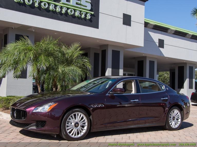 Used 2014 Maserati Quattroporte S Q4 for sale Sold at Naples Motorsports Inc - Morgan of Naples in Naples FL 34104 3