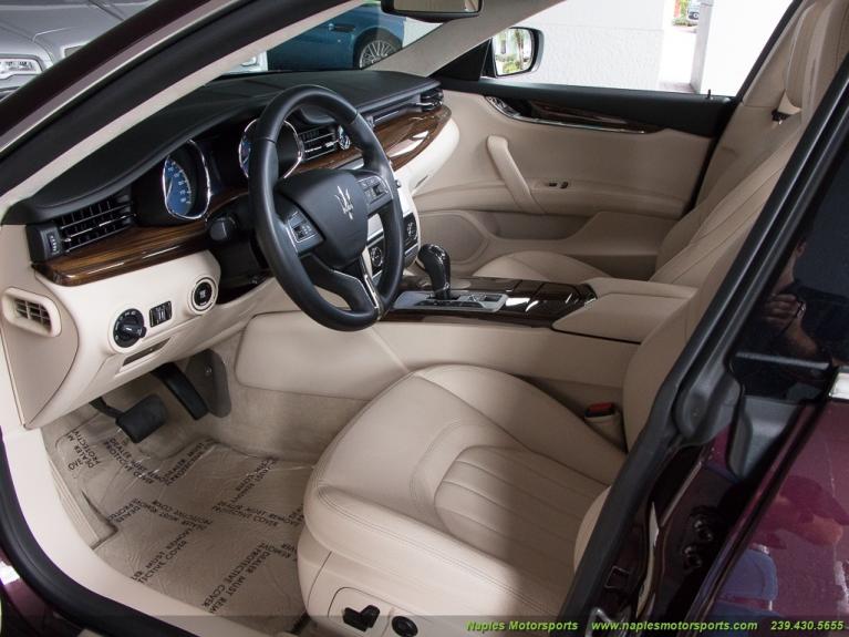 Used 2014 Maserati Quattroporte S Q4 for sale Sold at Naples Motorsports Inc - Morgan of Naples in Naples FL 34104 6