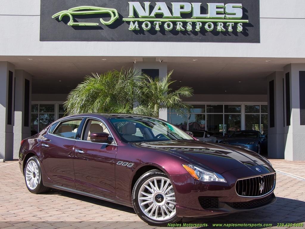 Used 2014 Maserati Quattroporte S Q4 for sale Sold at Naples Motorsports Inc - Morgan of Naples in Naples FL 34104 1