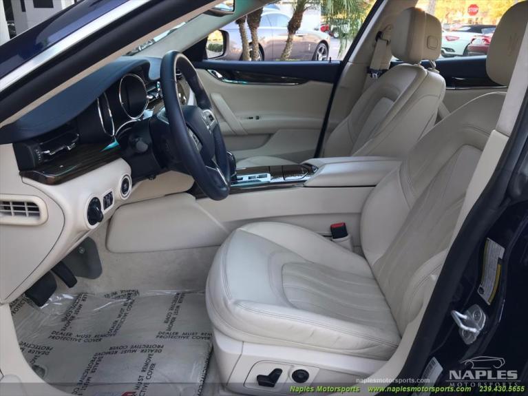 Used 2014 Maserati Quattroporte S Q4 for sale Sold at Naples Motorsports Inc - Morgan of Naples in Naples FL 34104 2