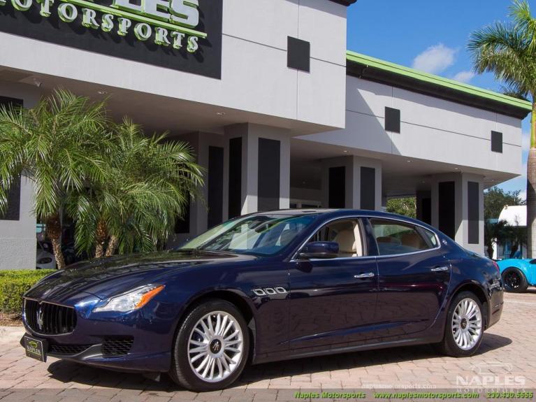 Used 2014 Maserati Quattroporte S Q4 for sale Sold at Naples Motorsports Inc - Morgan of Naples in Naples FL 34104 3