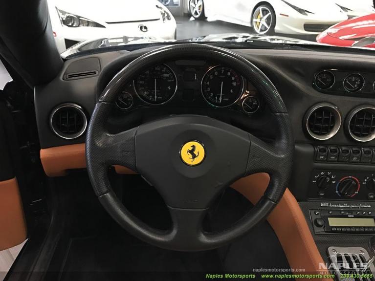 Used 2001 Ferrari 550 Barchetta for sale Sold at Naples Motorsports Inc - Morgan of Naples in Naples FL 34104 3