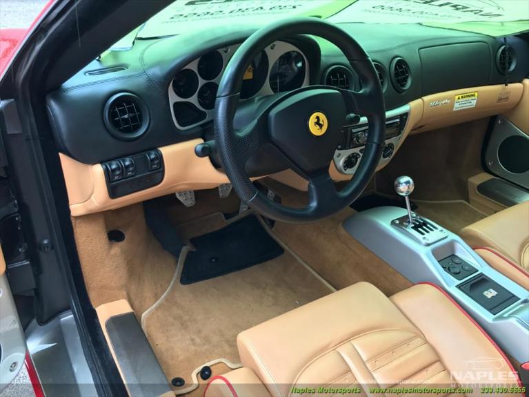 Used 2004 Ferrari 360 Spider for sale Sold at Naples Motorsports Inc - Morgan of Naples in Naples FL 34104 2