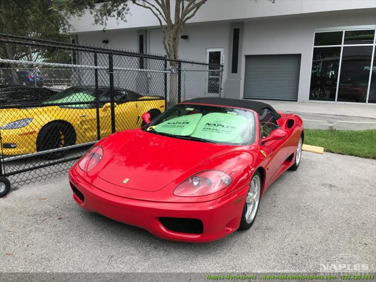 Used 2004 Ferrari 360 Spider for sale Sold at Naples Motorsports Inc - Morgan of Naples in Naples FL 34104 3