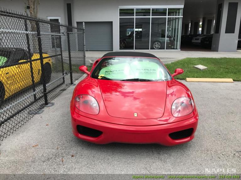 Used 2004 Ferrari 360 Spider for sale Sold at Naples Motorsports Inc - Morgan of Naples in Naples FL 34104 4