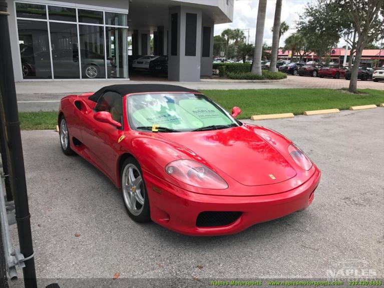 Used 2004 Ferrari 360 Spider for sale Sold at Naples Motorsports Inc - Morgan of Naples in Naples FL 34104 5
