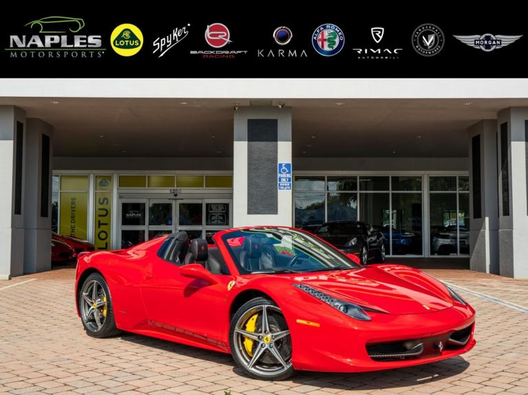 Used 2015 Ferrari 458 Italia for sale Sold at Naples Motorsports Inc - Morgan of Naples in Naples FL 34104 1