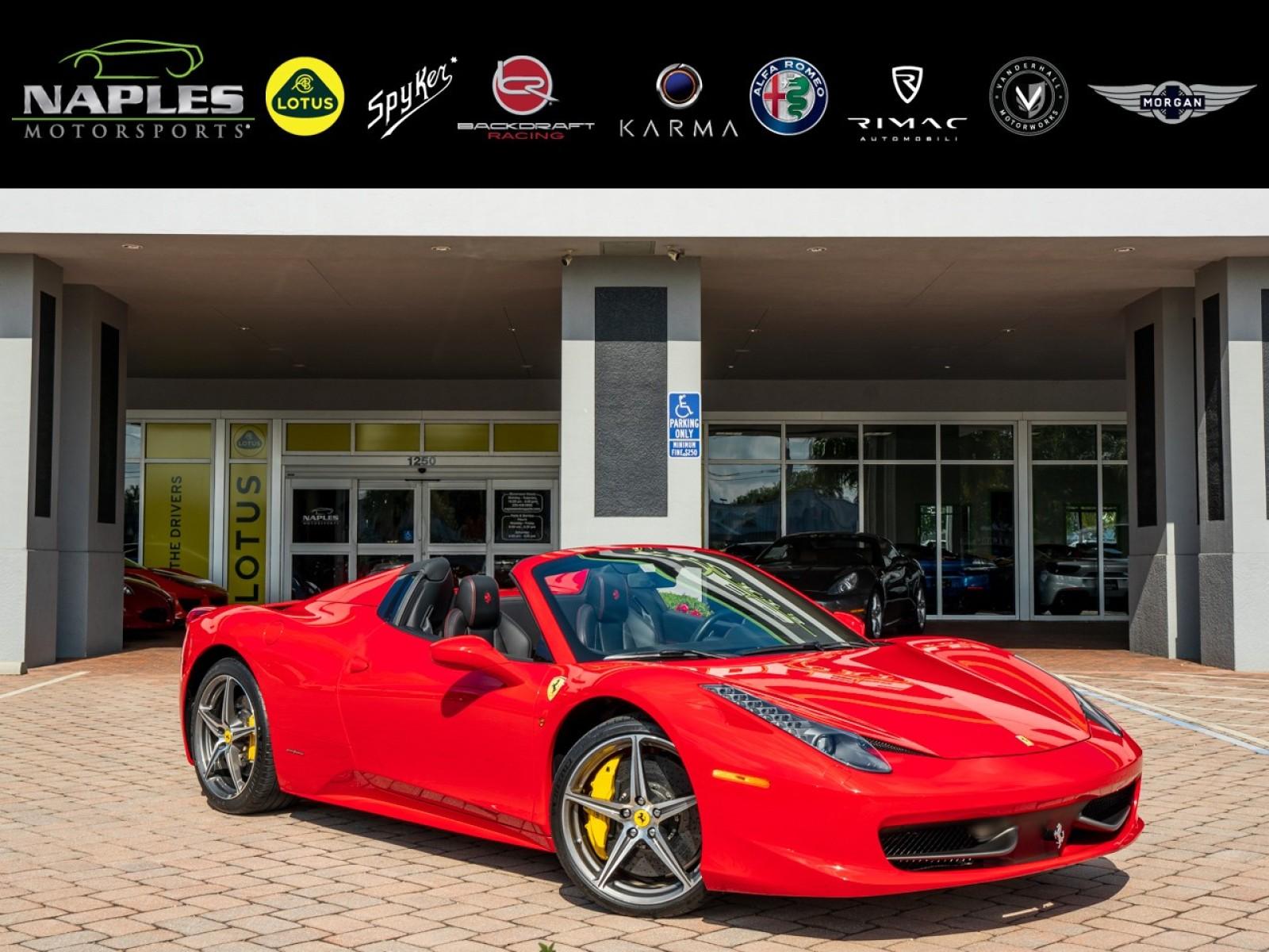 Used 2015 Ferrari 458 Italia for sale Sold at Naples Motorsports Inc - Morgan of Naples in Naples FL 34104 1