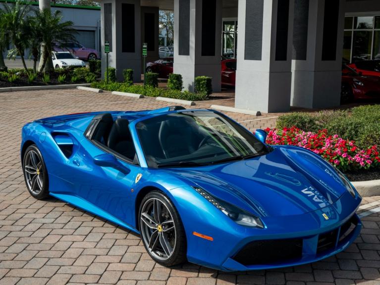 Used 2017 Ferrari 488 Spider for sale Sold at Naples Motorsports Inc - Morgan of Naples in Naples FL 34104 4