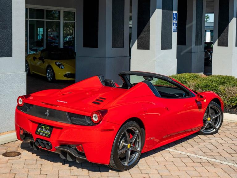 Used 2012 Ferrari 458 Spider for sale Sold at Naples Motorsports Inc - Morgan of Naples in Naples FL 34104 4