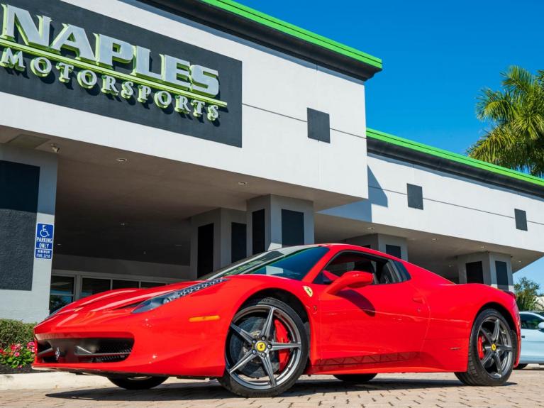 Used 2012 Ferrari 458 Spider for sale Sold at Naples Motorsports Inc - Morgan of Naples in Naples FL 34104 5
