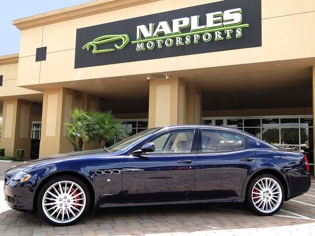 Used 2012 Maserati Quattroporte S for sale Sold at Naples Motorsports Inc - Morgan of Naples in Naples FL 34104 1
