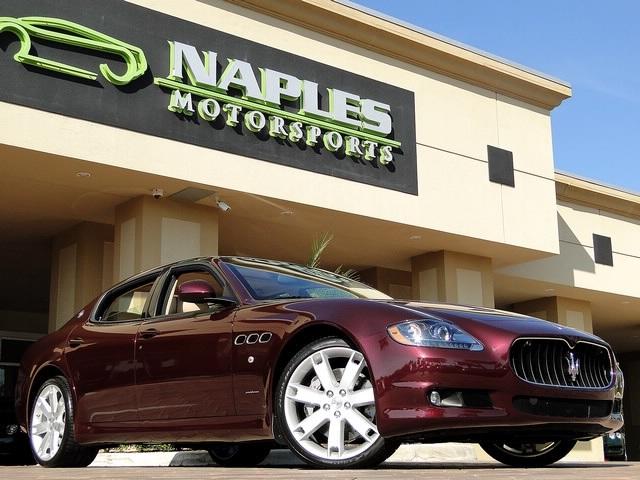 Used 2012 Maserati Quattroporte for sale Sold at Naples Motorsports Inc - Morgan of Naples in Naples FL 34104 1