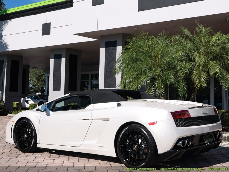 Used 2012 Lamborghini Gallardo LP 560-4 Spyder for sale Sold at Naples Motorsports Inc - Morgan of Naples in Naples FL 34104 2