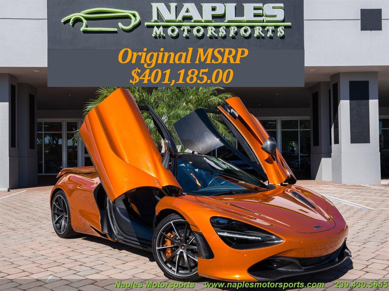 Used 2018 McLaren 720S for sale Sold at Naples Motorsports Inc - Morgan of Naples in Naples FL 34104 1