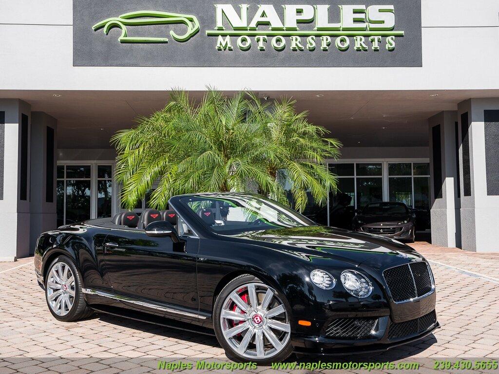 Used 2014 Bentley Continental GT GT V8 S for sale Sold at Naples Motorsports Inc - Morgan of Naples in Naples FL 34104 1