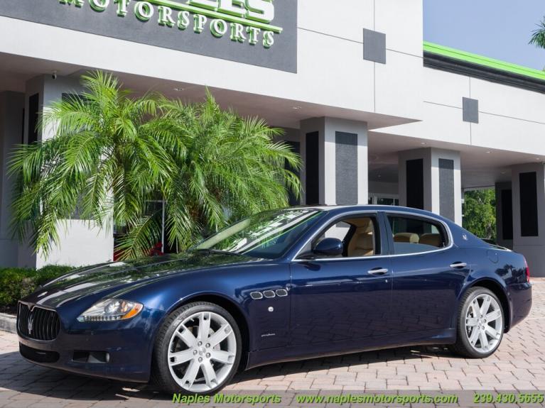 Used 2009 Maserati Quattroporte for sale Sold at Naples Motorsports Inc - Morgan of Naples in Naples FL 34104 3