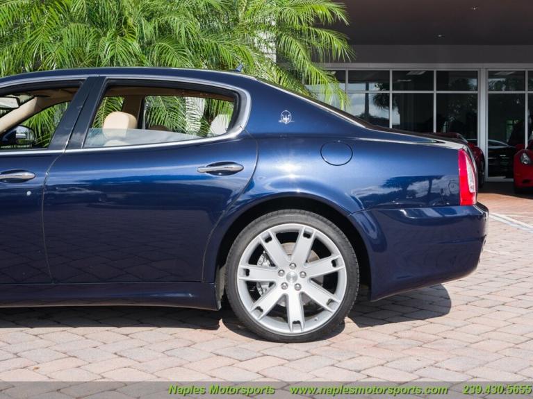 Used 2009 Maserati Quattroporte for sale Sold at Naples Motorsports Inc - Morgan of Naples in Naples FL 34104 5