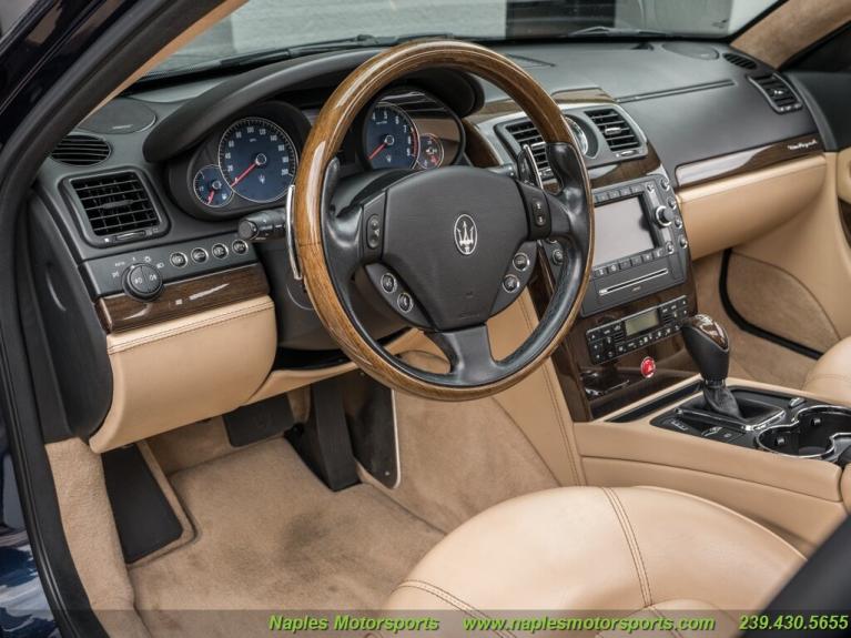 Used 2009 Maserati Quattroporte for sale Sold at Naples Motorsports Inc - Morgan of Naples in Naples FL 34104 6