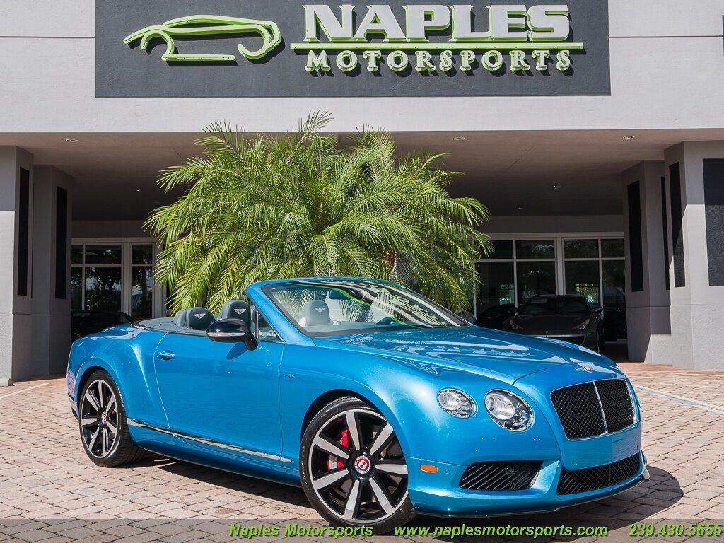 Used 2015 Bentley Continental GT GT V8 S for sale Sold at Naples Motorsports Inc - Morgan of Naples in Naples FL 34104 1