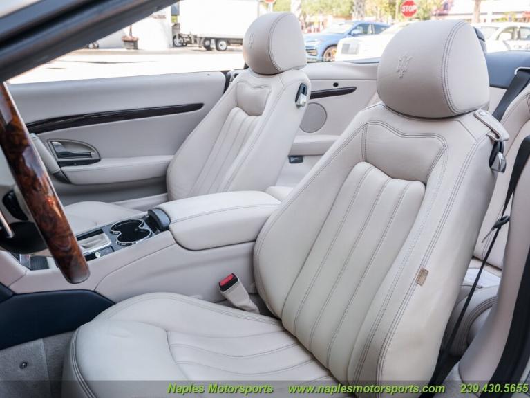 Used 2011 Maserati GranTurismo Convertible for sale Sold at Naples Motorsports Inc - Morgan of Naples in Naples FL 34104 6