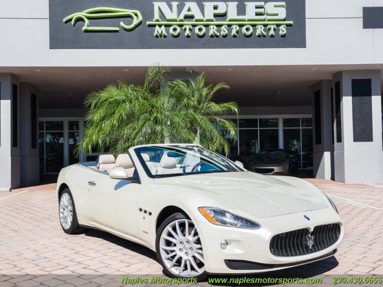 Used 2011 Maserati GranTurismo Convertible for sale Sold at Naples Motorsports Inc - Morgan of Naples in Naples FL 34104 1