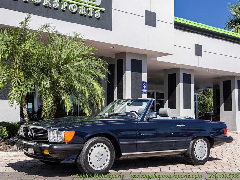 Used 1988 Mercedes-Benz SL-Class 560 SL for sale Sold at Naples Motorsports Inc - Morgan of Naples in Naples FL 34104 3