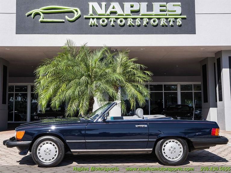 Used 1988 Mercedes-Benz SL-Class 560 SL for sale Sold at Naples Motorsports Inc - Morgan of Naples in Naples FL 34104 4