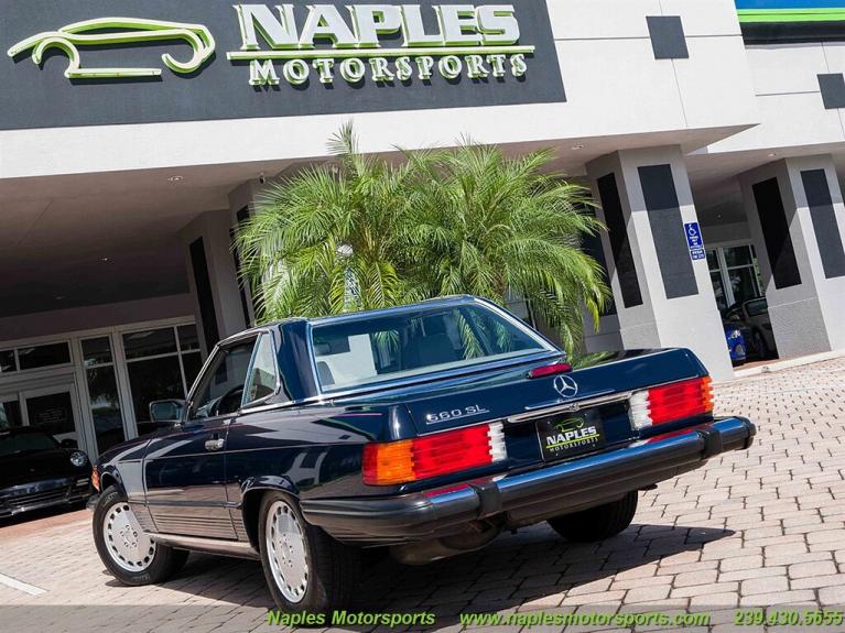 Used 1988 Mercedes-Benz SL-Class 560 SL for sale Sold at Naples Motorsports Inc - Morgan of Naples in Naples FL 34104 5