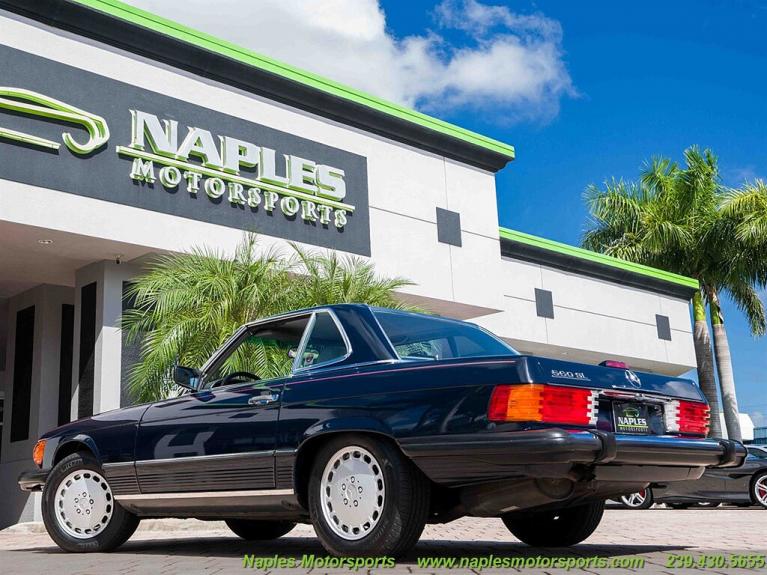 Used 1988 Mercedes-Benz SL-Class 560 SL for sale Sold at Naples Motorsports Inc - Morgan of Naples in Naples FL 34104 6