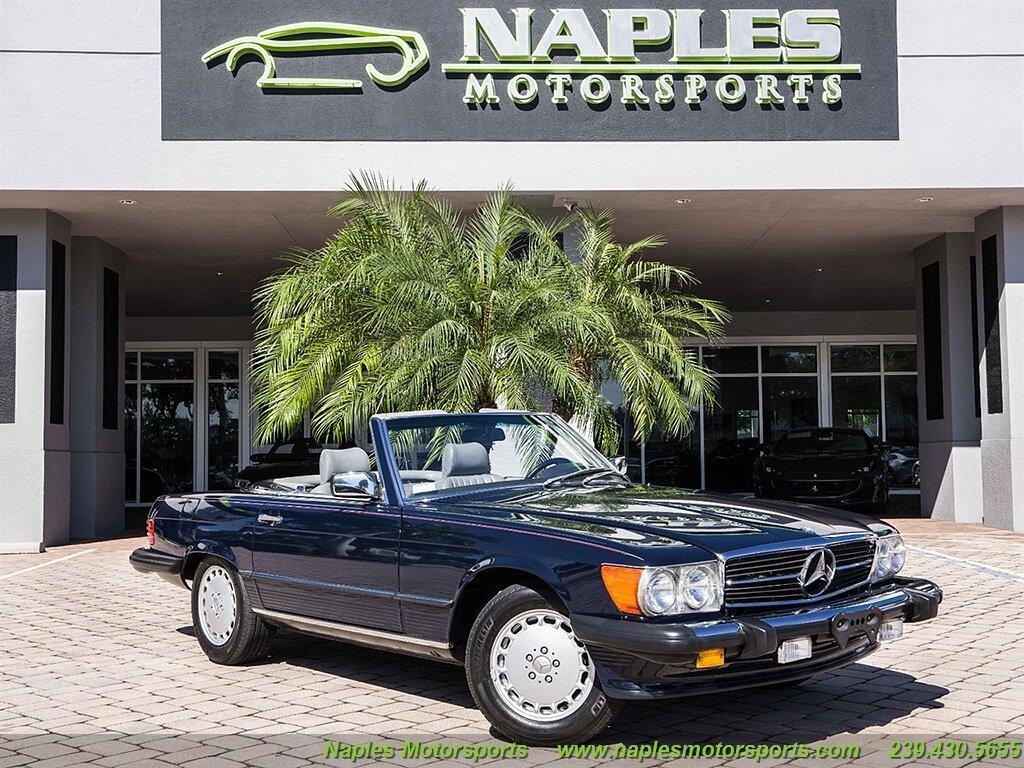 Used 1988 Mercedes-Benz SL-Class 560 SL for sale Sold at Naples Motorsports Inc - Morgan of Naples in Naples FL 34104 1