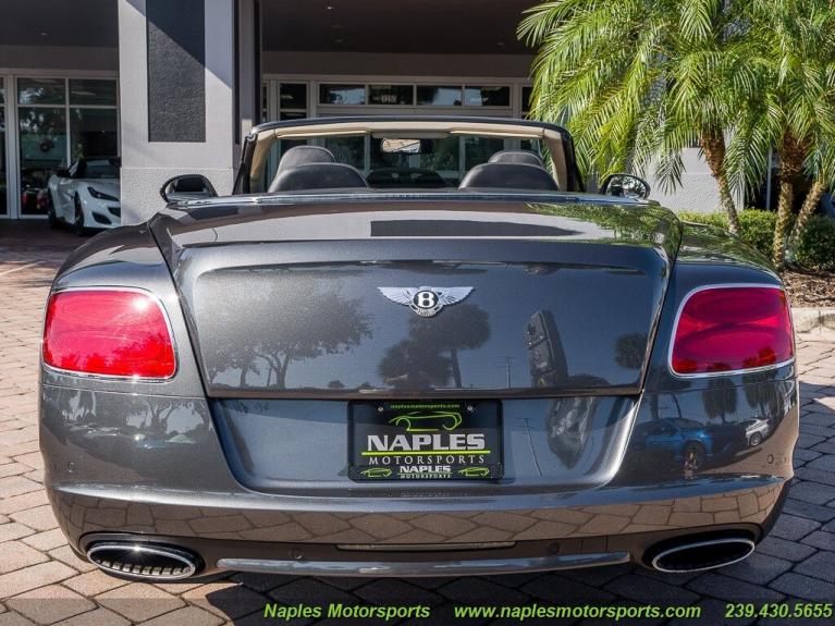 Used 2014 Bentley Continental GT GT Speed for sale Sold at Naples Motorsports Inc - Morgan of Naples in Naples FL 34104 6