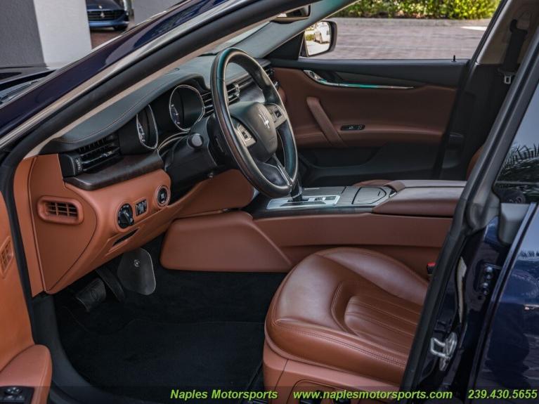 Used 2016 Maserati Quattroporte S for sale Sold at Naples Motorsports Inc - Morgan of Naples in Naples FL 34104 2