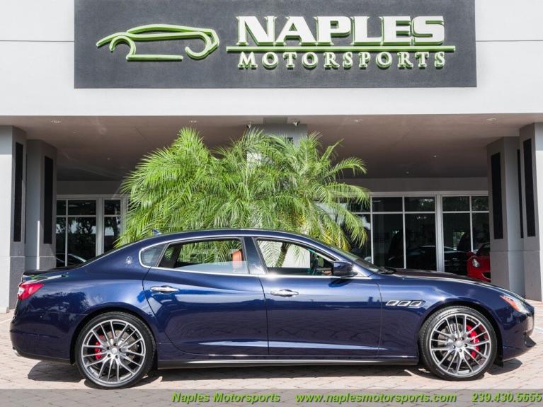 Used 2016 Maserati Quattroporte S for sale Sold at Naples Motorsports Inc - Morgan of Naples in Naples FL 34104 3