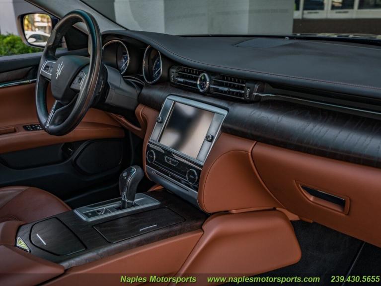 Used 2016 Maserati Quattroporte S for sale Sold at Naples Motorsports Inc - Morgan of Naples in Naples FL 34104 4