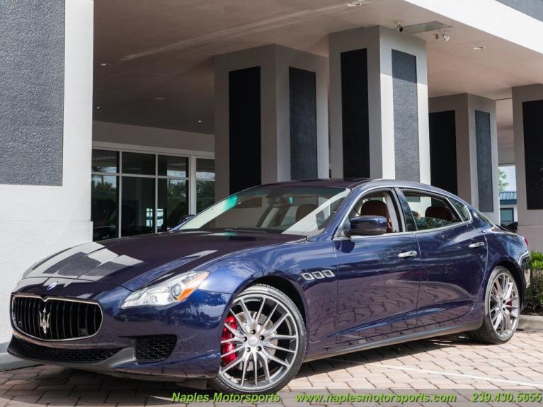 Used 2016 Maserati Quattroporte S for sale Sold at Naples Motorsports Inc - Morgan of Naples in Naples FL 34104 6