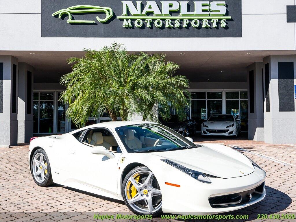 Used 2013 Ferrari 458 for sale Sold at Naples Motorsports Inc - Morgan of Naples in Naples FL 34104 1