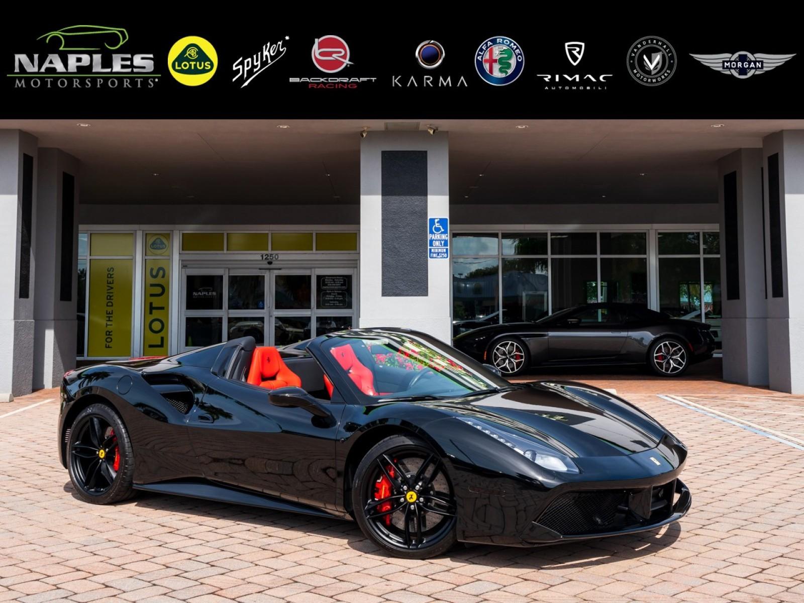 Used 2018 Ferrari 488 Spider for sale Sold at Naples Motorsports Inc - Morgan of Naples in Naples FL 34104 1