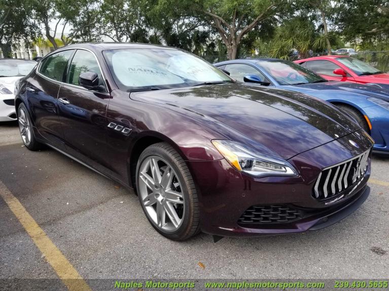 Used 2018 Maserati Quattroporte S for sale Sold at Naples Motorsports Inc - Morgan of Naples in Naples FL 34104 2