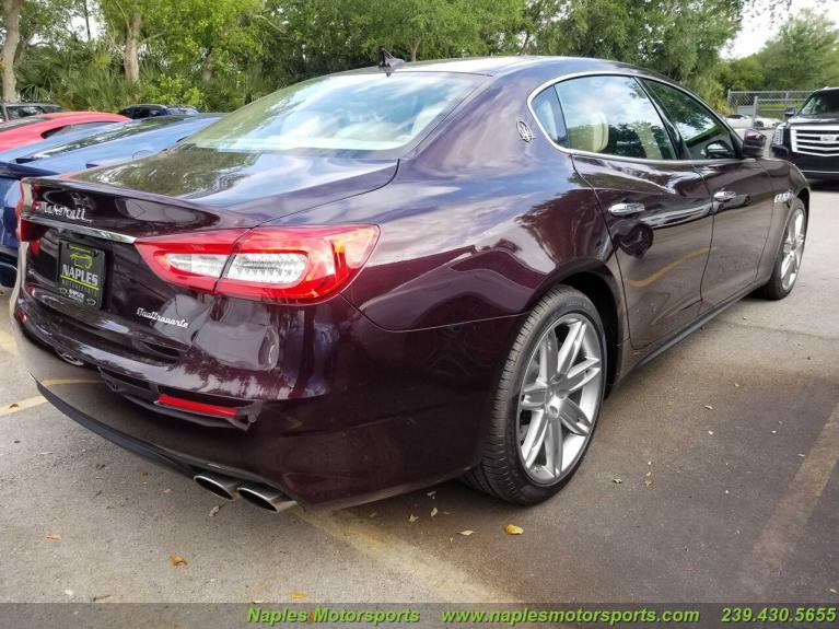 Used 2018 Maserati Quattroporte S for sale Sold at Naples Motorsports Inc - Morgan of Naples in Naples FL 34104 3