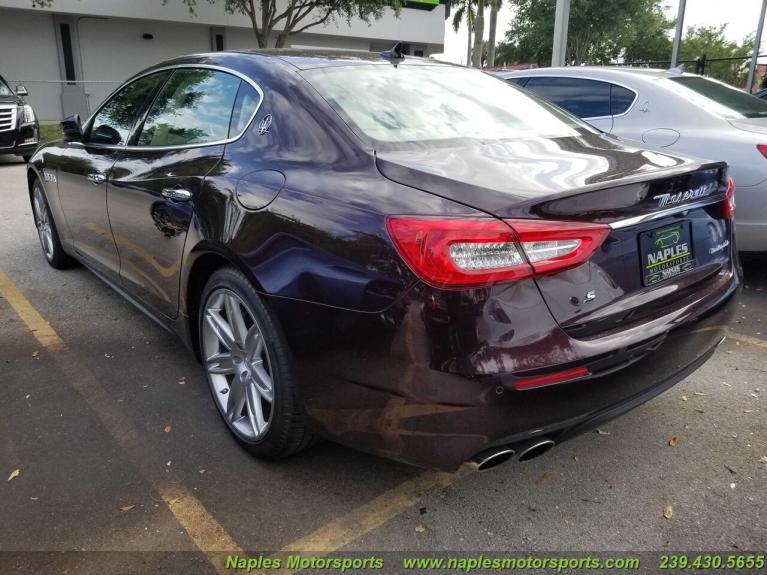 Used 2018 Maserati Quattroporte S for sale Sold at Naples Motorsports Inc - Morgan of Naples in Naples FL 34104 4