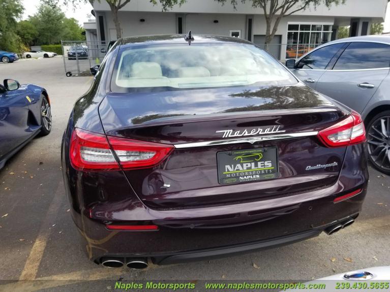 Used 2018 Maserati Quattroporte S for sale Sold at Naples Motorsports Inc - Morgan of Naples in Naples FL 34104 5