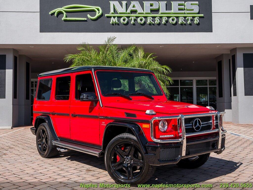 Used 2017 Mercedes-Benz G-Class for sale Sold at Naples Motorsports Inc - Morgan of Naples in Naples FL 34104 1