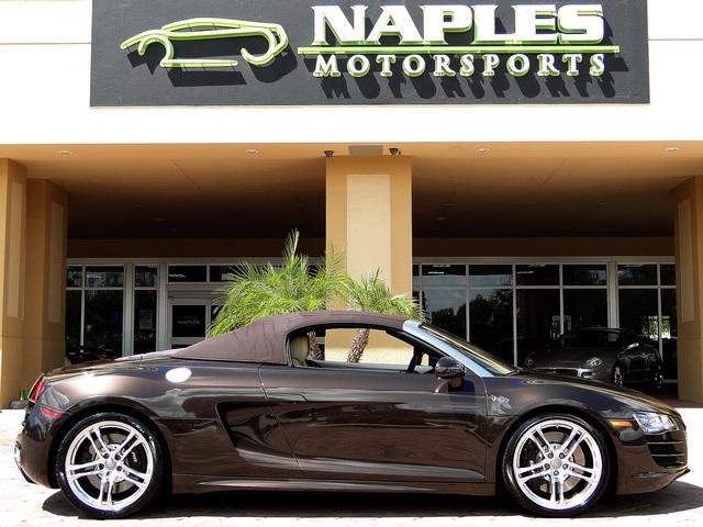 Used 2011 Audi R8 5.2 quattro Spyder for sale Sold at Naples Motorsports Inc - Morgan of Naples in Naples FL 34104 2
