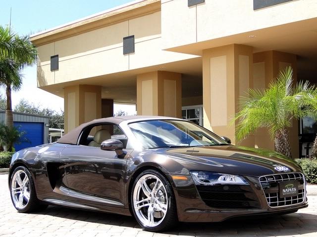 Used 2011 Audi R8 5.2 quattro Spyder for sale Sold at Naples Motorsports Inc - Morgan of Naples in Naples FL 34104 3